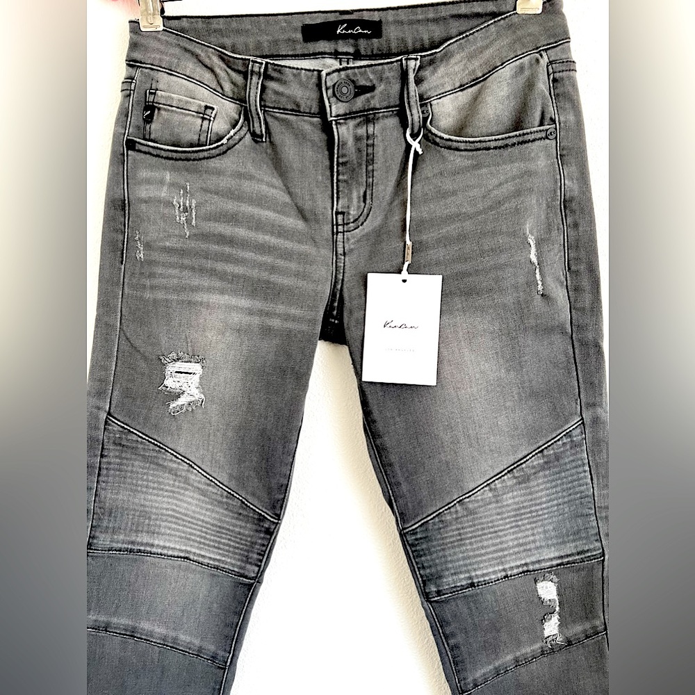 Kancan Moto Skinny Jeans